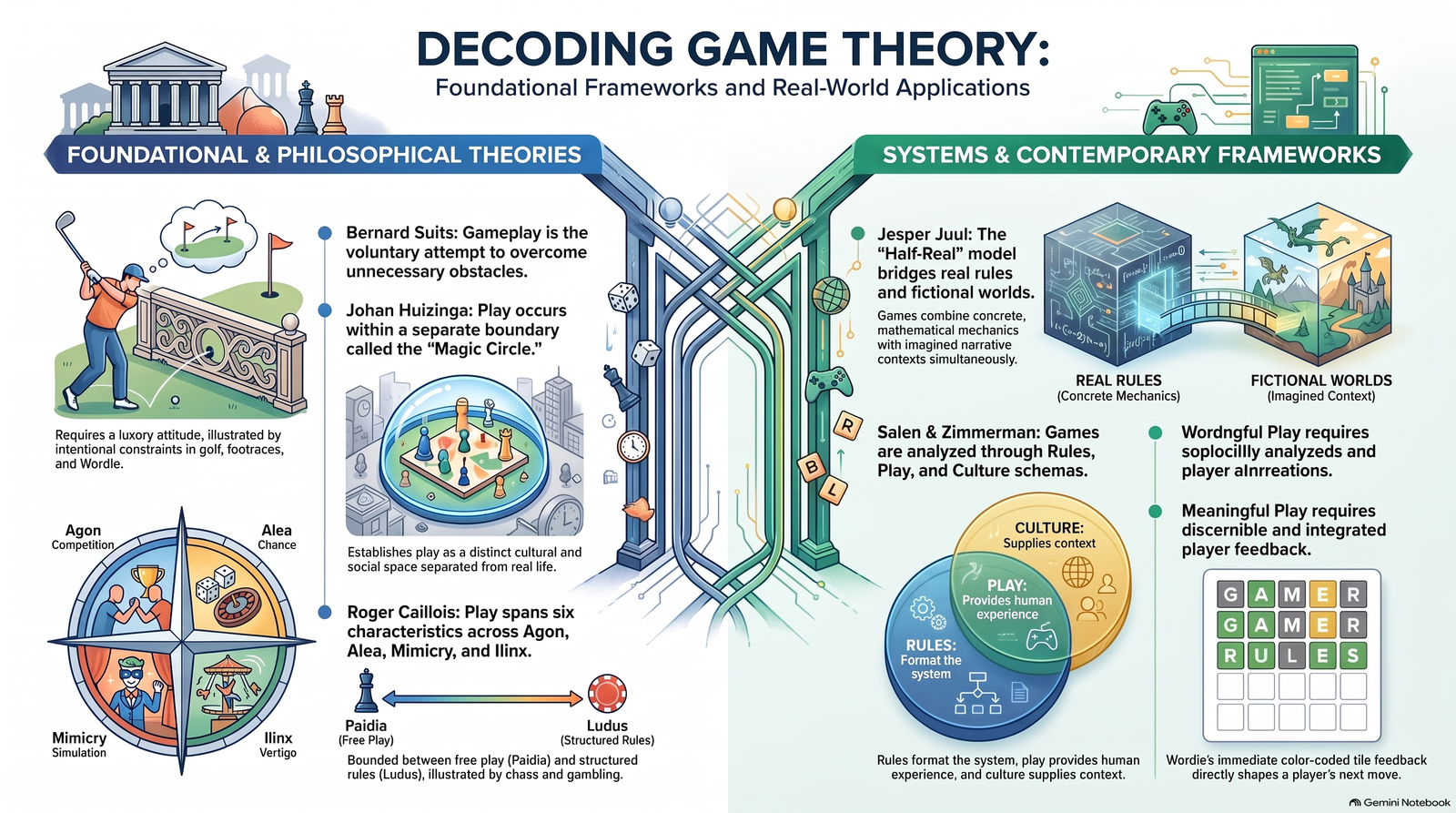 Decoding Game Theory infographic