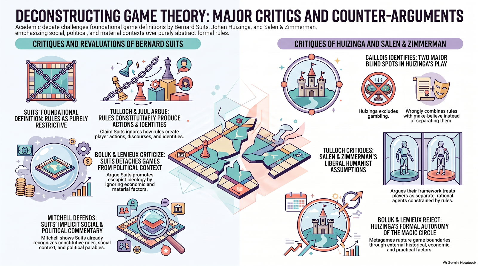 Deconstructing Game Theory infographic